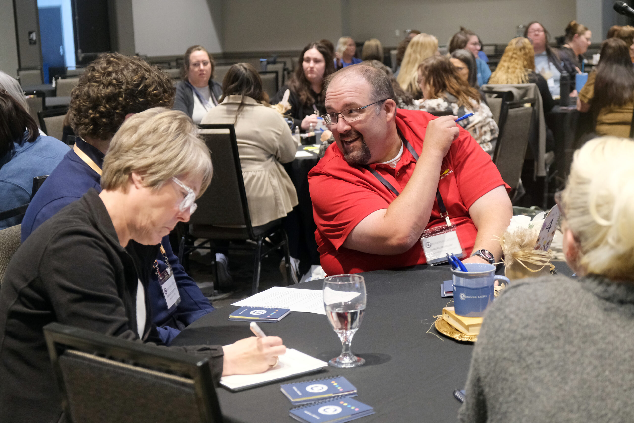 LAGERS attendees participate in the Insights & Ideas Roundtable session at the LEARN Conference held in Springfield, Mo. May 13-14. 2026.