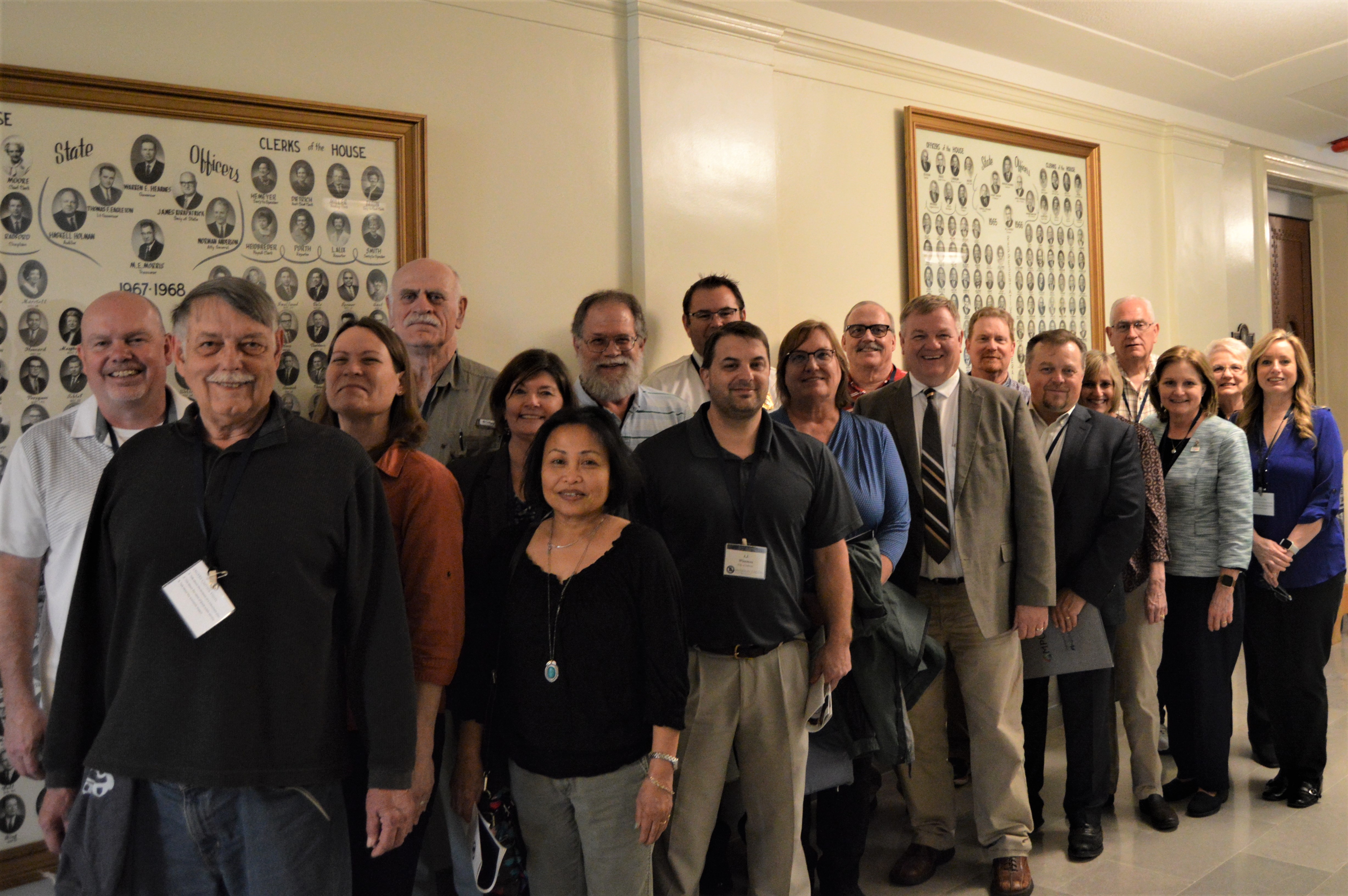 LAGERS group at the capitol