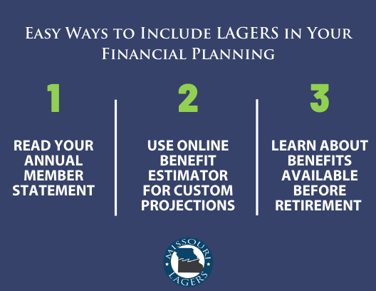 Easy Ways to Include LAGERS in Your Financial Planning
