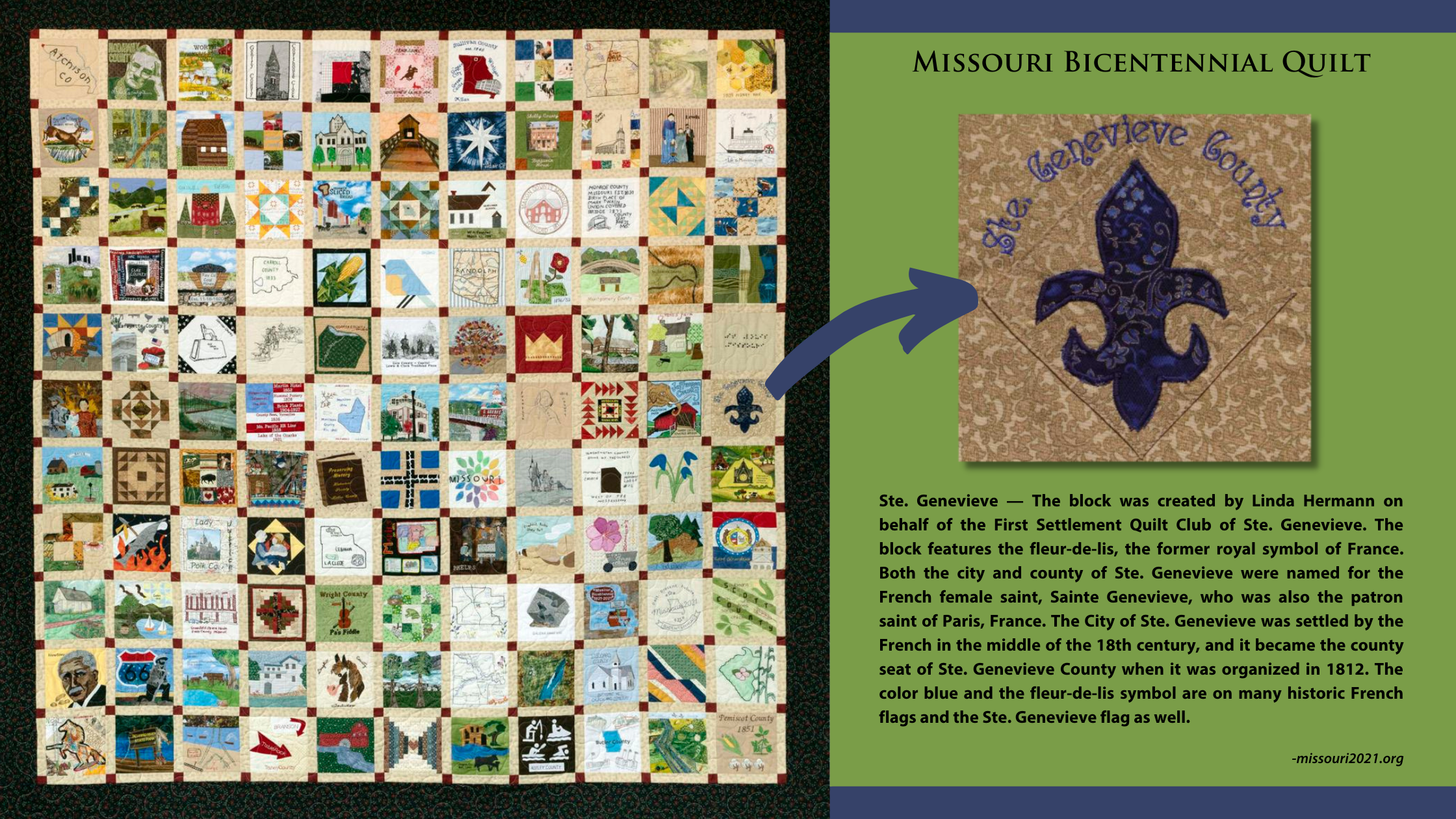 Missouri Bicentennial Quilt