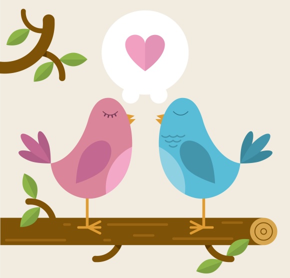 bigstock-Love-Birds-on-a-branch-56002589